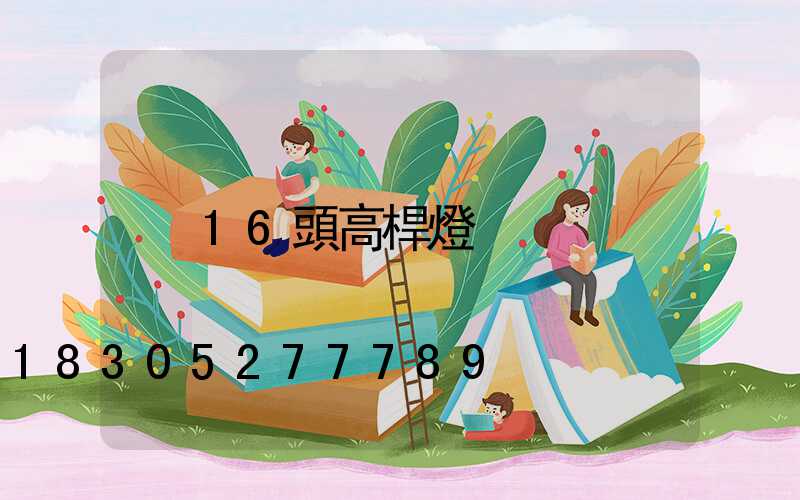 16頭高桿燈