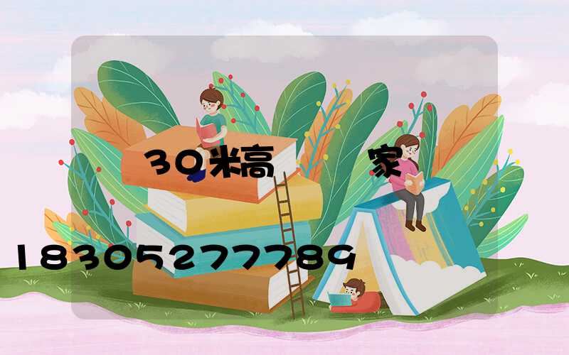 30米高桿燈廠家
