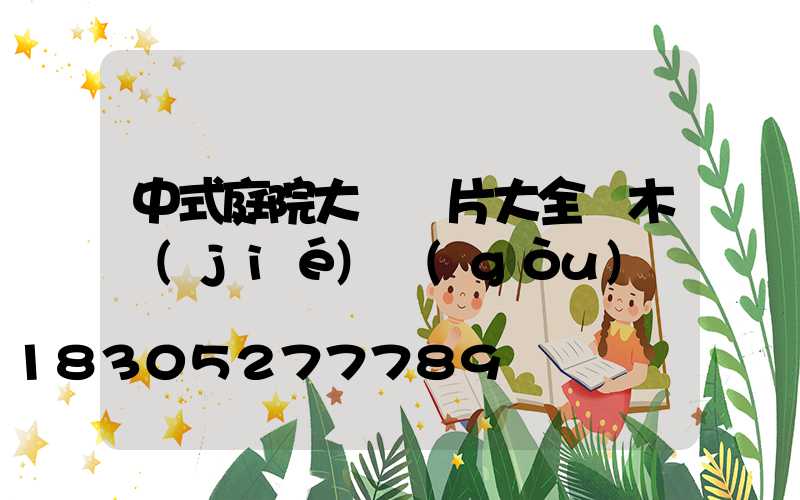 中式庭院大門圖片大全磚木結(jié)構(gòu)