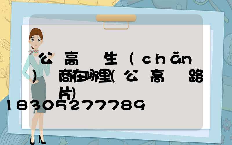 公園高桿燈生產(chǎn)廠商在哪里(公園高桿燈路燈圖片)