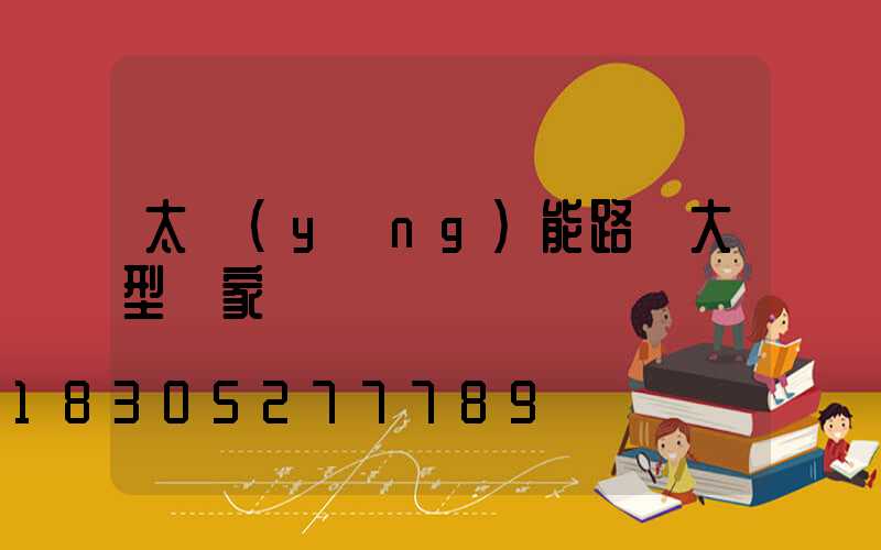 太陽(yáng)能路燈大型廠家