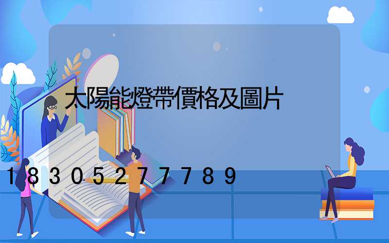 太陽能燈帶價格及圖片