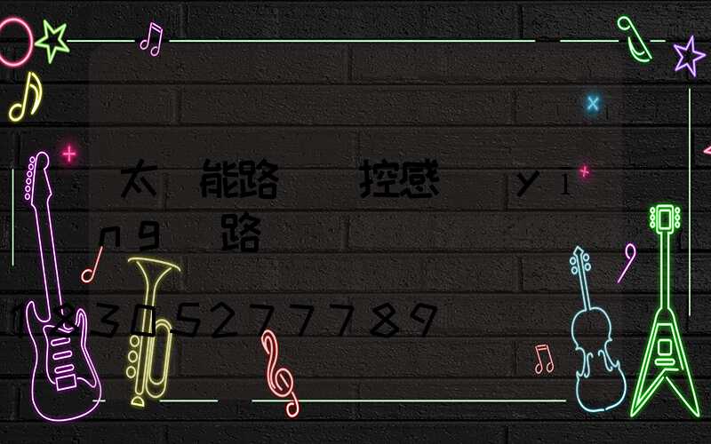 太陽能路燈聲控感應(yīng)路燈