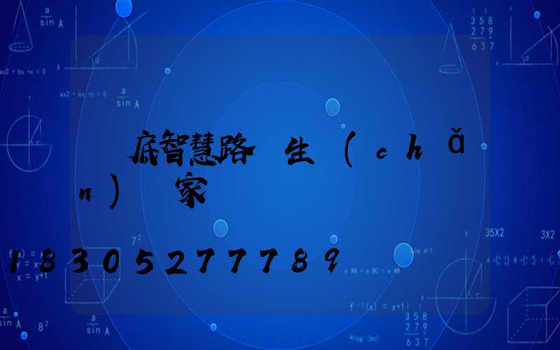 婁底智慧路燈生產(chǎn)廠家
