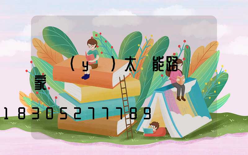 專業(yè)太陽能路燈廠家