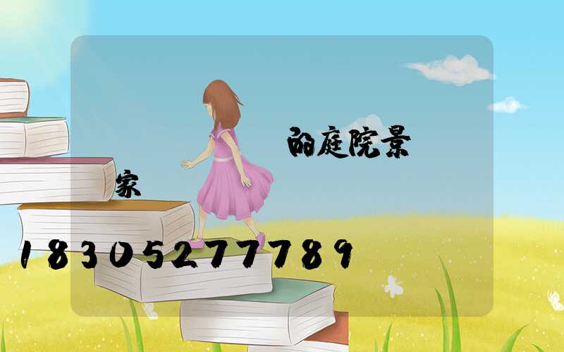 專業(yè)的庭院景觀燈廠家