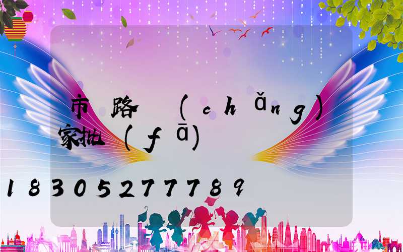 市電路燈廠(chǎng)家批發(fā)