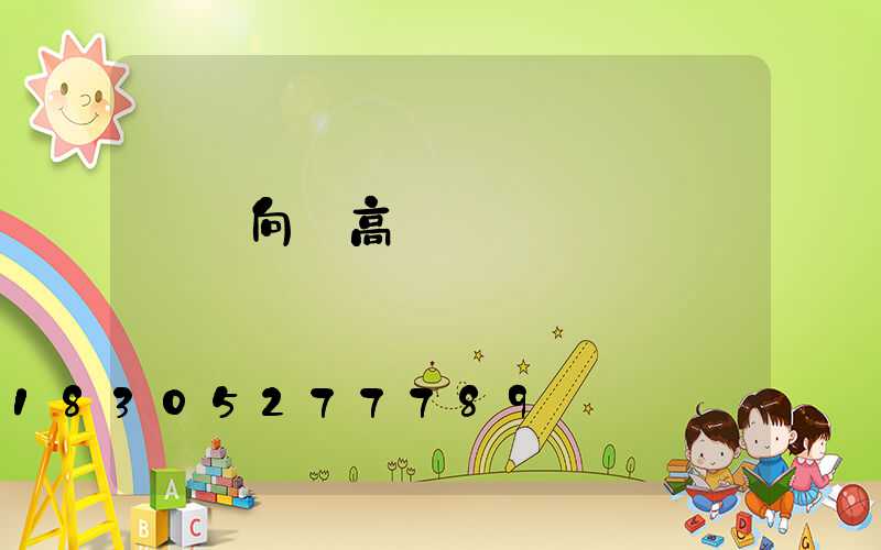 帶風向標高桿燈