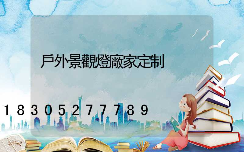 戶外景觀燈廠家定制