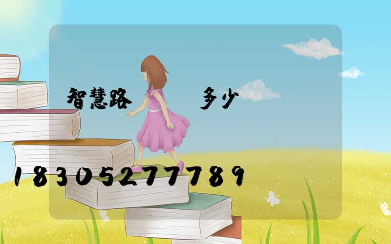 智慧路燈燈桿多少錢