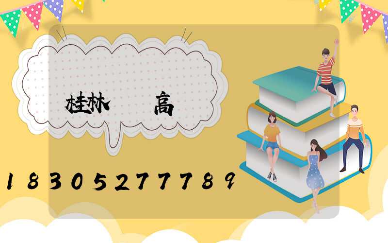 桂林鋰電高桿燈