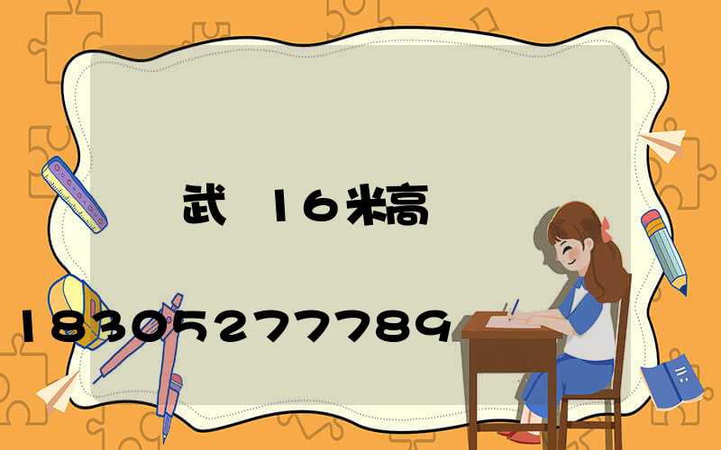 武漢16米高桿燈