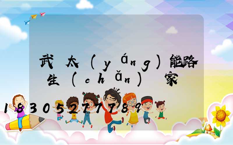 武漢太陽(yáng)能路燈生產(chǎn)廠家