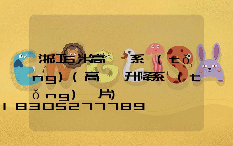 浙江6米高桿燈系統(tǒng)(高桿燈升降系統(tǒng)圖片)