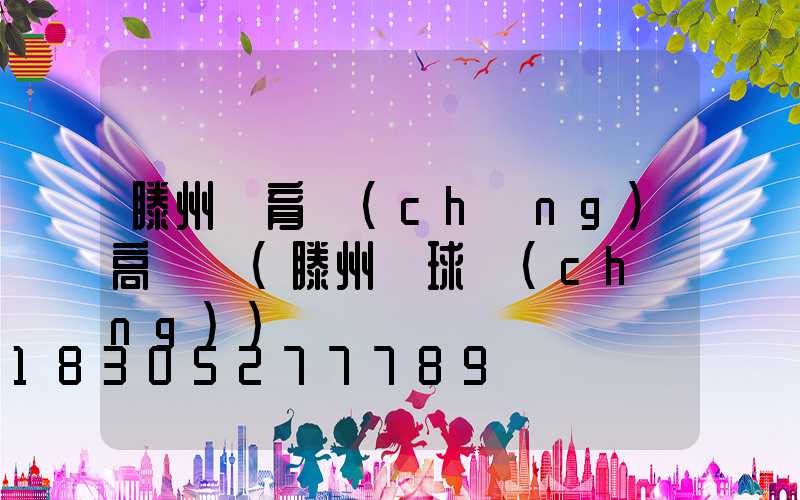 滕州體育場(chǎng)高桿燈(滕州籃球場(chǎng))