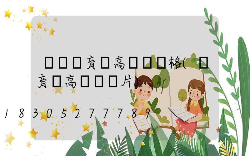 煙臺體育場高桿燈價格(體育場高桿燈圖片)