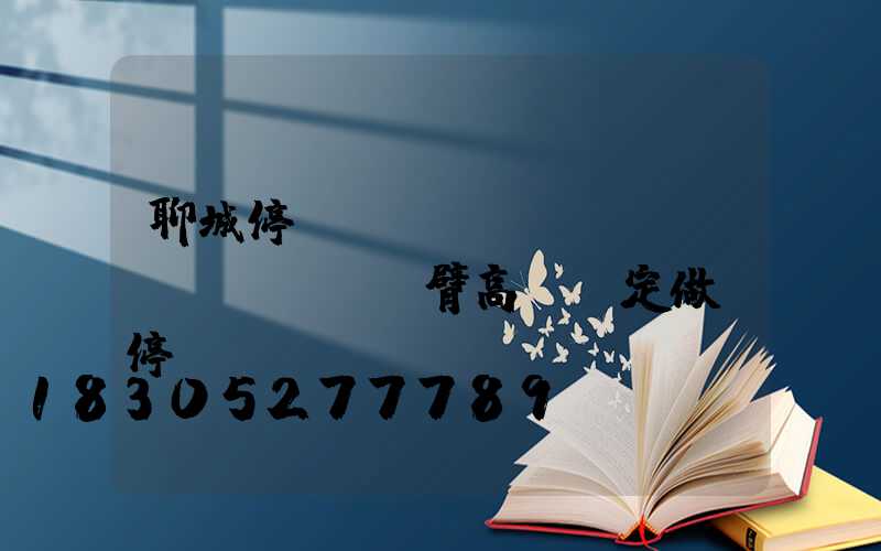 聊城停車(chē)場(chǎng)雙臂高桿燈定做(停車(chē)場(chǎng)的停車(chē)桿多少錢(qián))