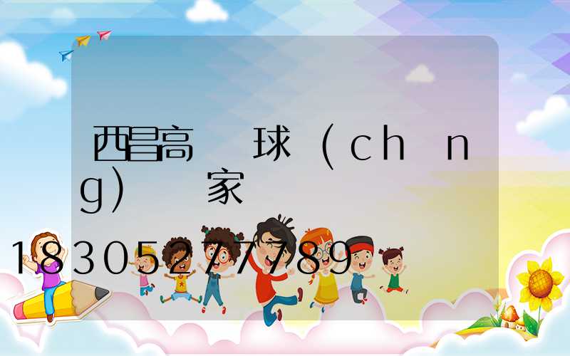 西昌高桿燈球場(chǎng)燈廠家
