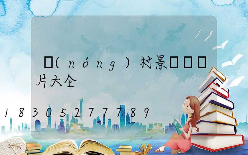 農(nóng)村景觀墻圖片大全