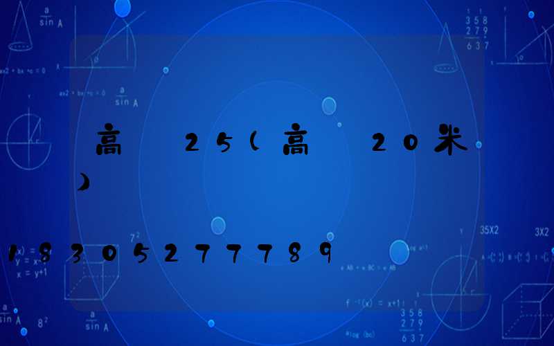 高桿燈25(高桿燈20米)